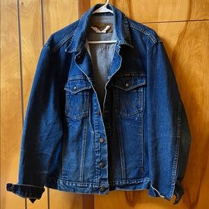 Iconic Wrangler Denim Jacket-Size L